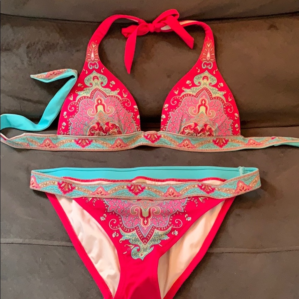 Push up triangle bikini